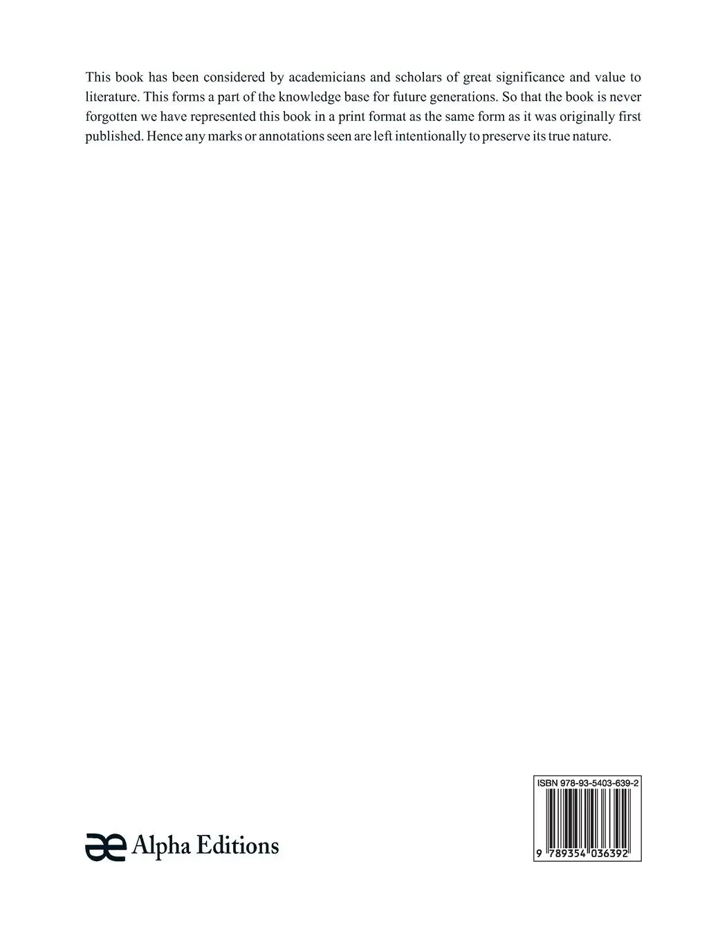 Rückseite: 9789354036392 | The mathematical theory of relativity | A. S. Eddington | Taschenbuch