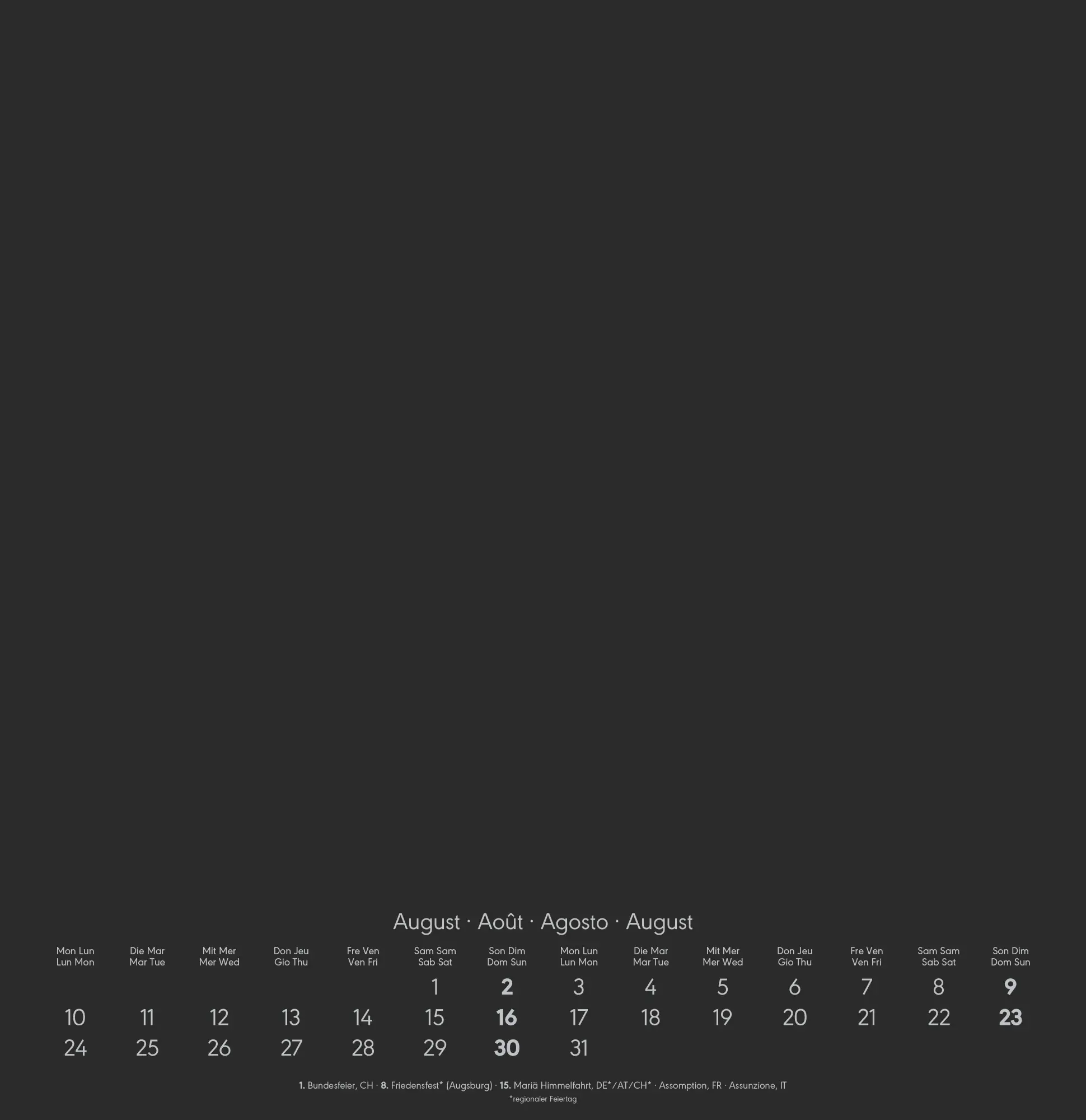 Bild: 4069095006492 | Kreativ-Kalender schwarz 2026 - 32 x 33 - Foto, Malen, Basteln -...