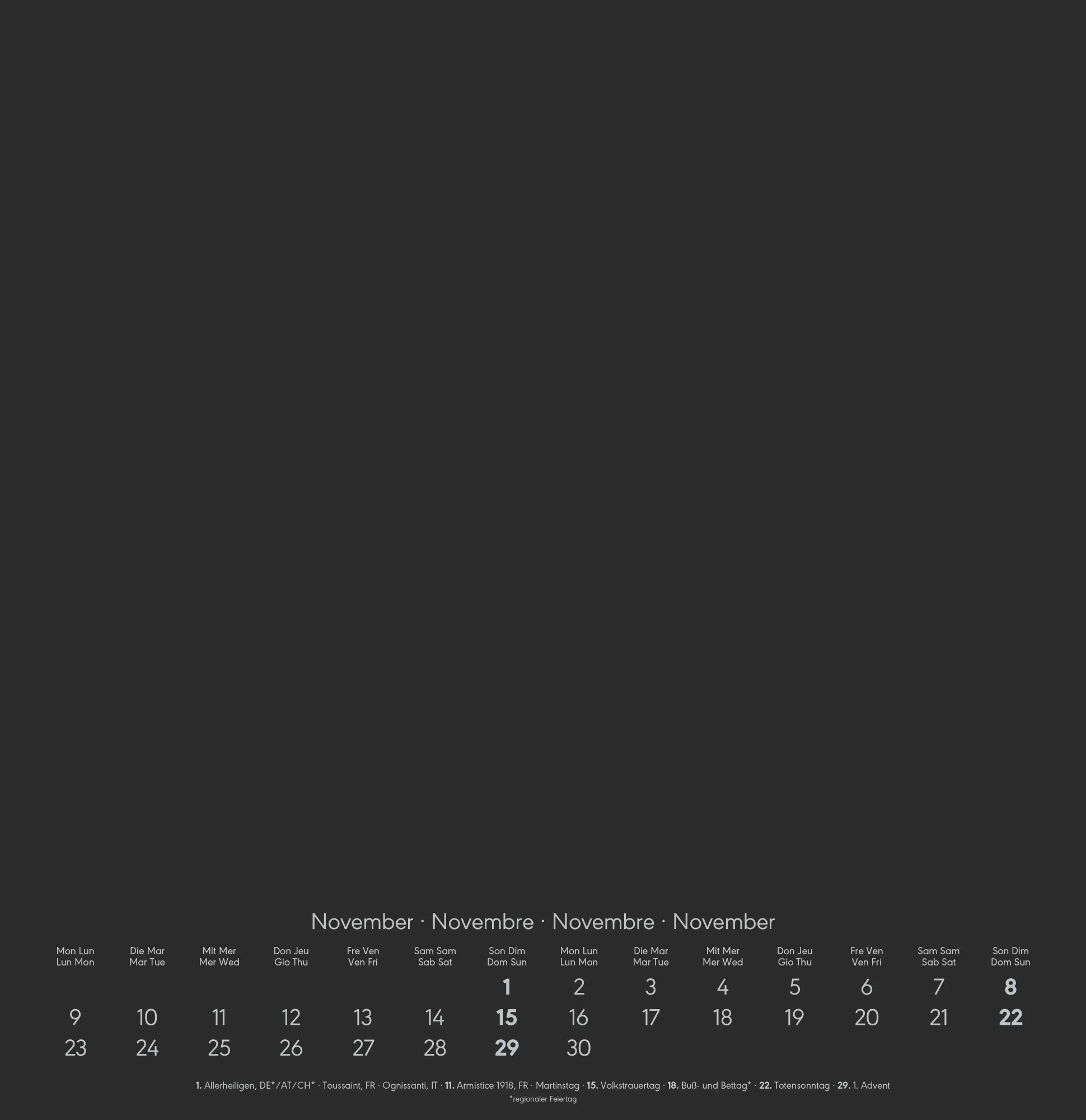Bild: 4069095006492 | Kreativ-Kalender schwarz 2026 - 32 x 33 - Foto, Malen, Basteln -...