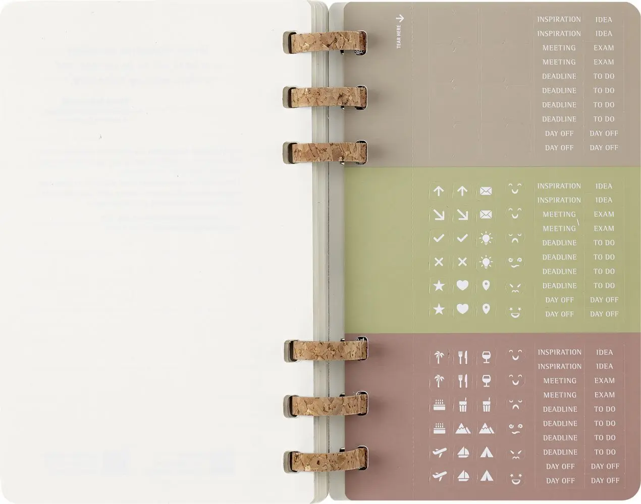 Bild: 8056999276492 | Moleskine 12 Monate Studienplaner mit Spiralbindung 2026, L/A5,...