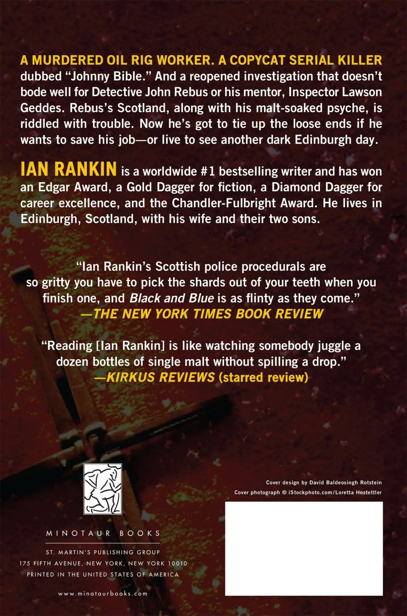 Rückseite: 9780312586492 | Black and Blue | Ian Rankin | Taschenbuch | Kartoniert / Broschiert