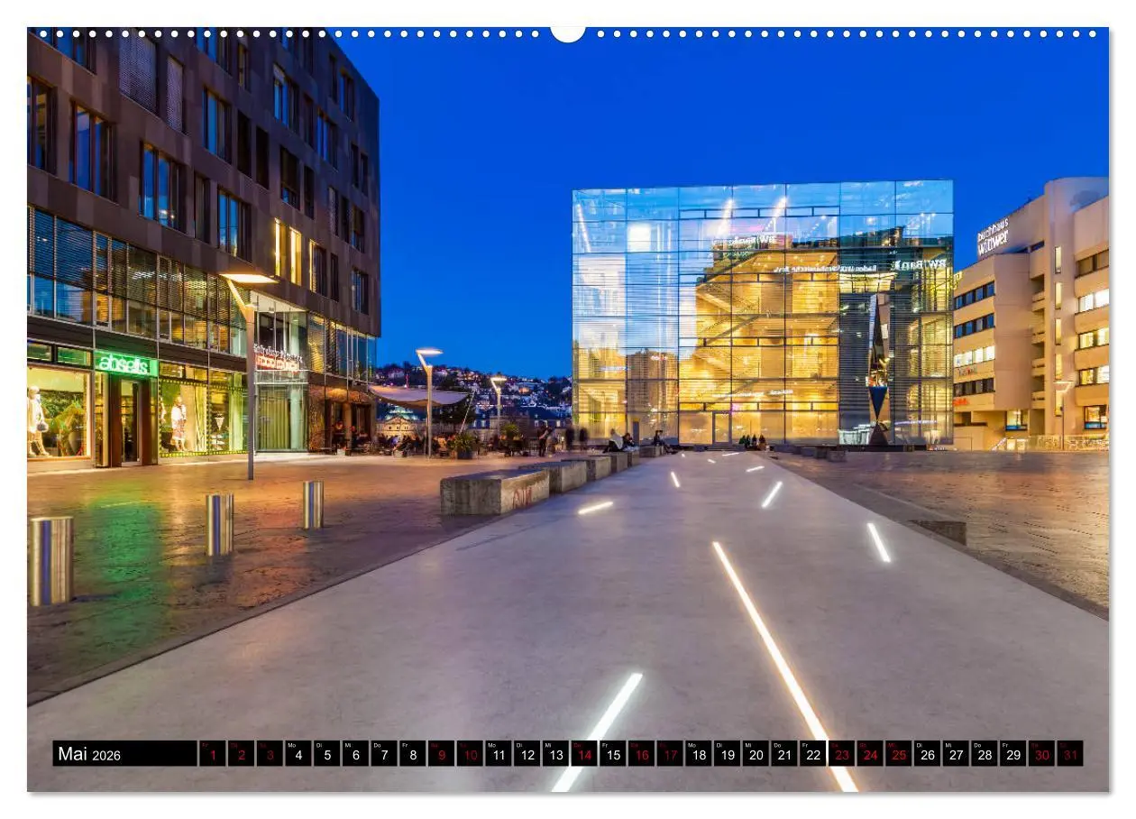 Bild: 9783457686492 | Ein Jahr STUTTGART (hochwertiger Premium Wandkalender 2026 DIN A2...