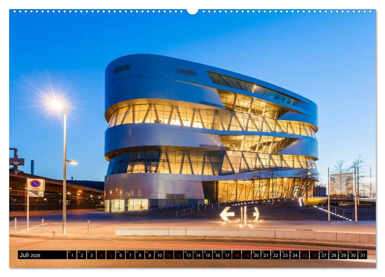 Bild: 9783457686492 | Ein Jahr STUTTGART (hochwertiger Premium Wandkalender 2026 DIN A2...