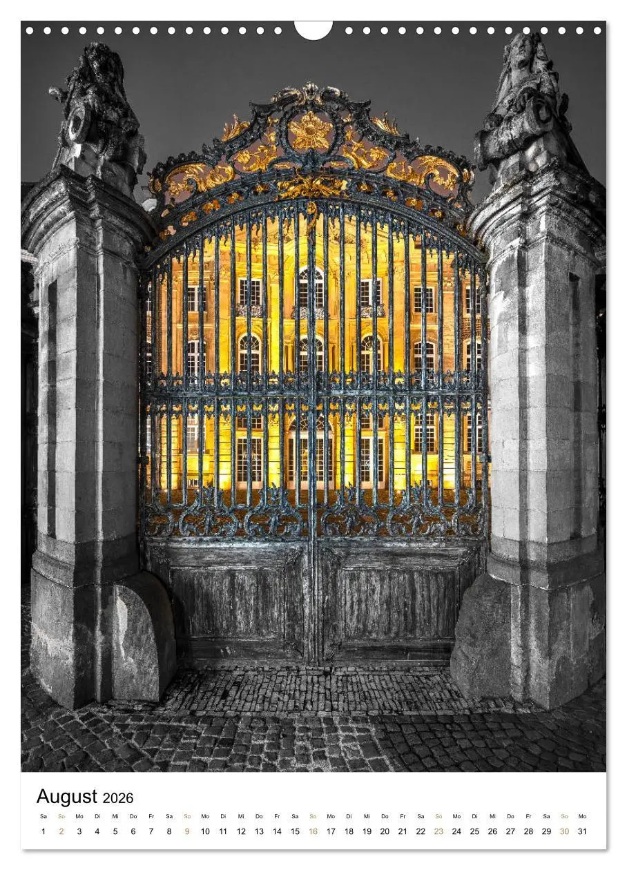 Bild: 9783516396492 | Münster - erstrahlt bei Nacht (Wandkalender 2026 DIN A3 hoch),...
