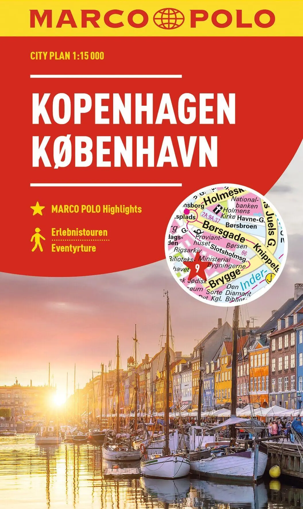 Cover: 9783575016492 | MARCO POLO Cityplan Kopenhagen 1:12.000 | (Land-)Karte | Deutsch