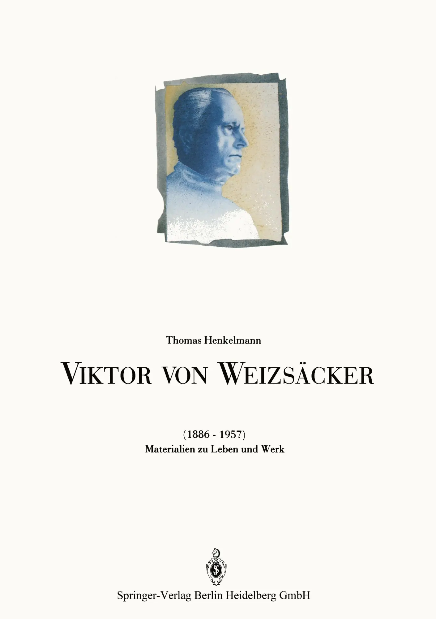 Cover: 9783642886492 | Viktor von Weizsäcker (1886-1957) | Materialien zu Leben und Werk