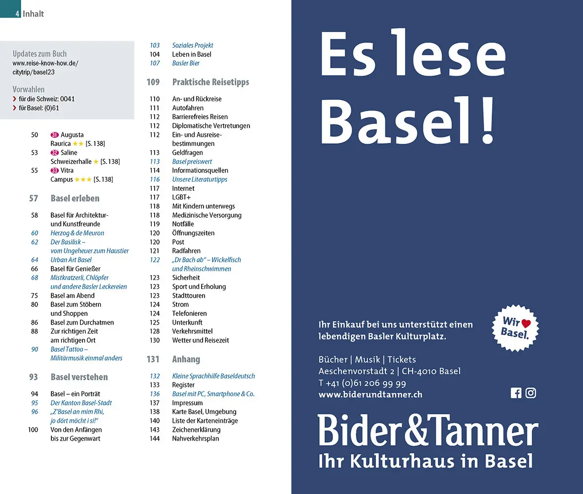 Bild: 9783831736492 | Reise Know-How CityTrip Basel | Peter Kränzle (u. a.) | Taschenbuch