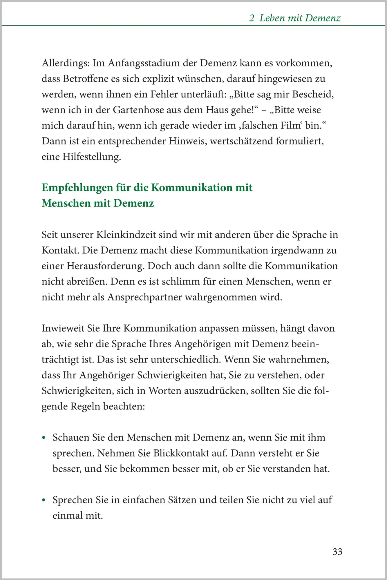 Bild: 9783948106492 | Demenz - der kompakte Ratgeber | Marion Bär | Taschenbuch | 80 S.