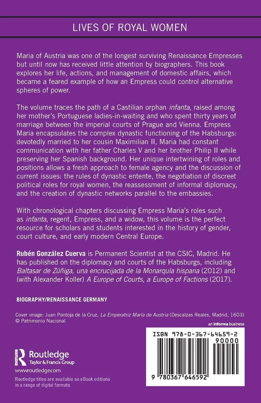 Rückseite: 9780367646592 | Maria of Austria, Holy Roman Empress (1528-1603) | Dynastic Networker