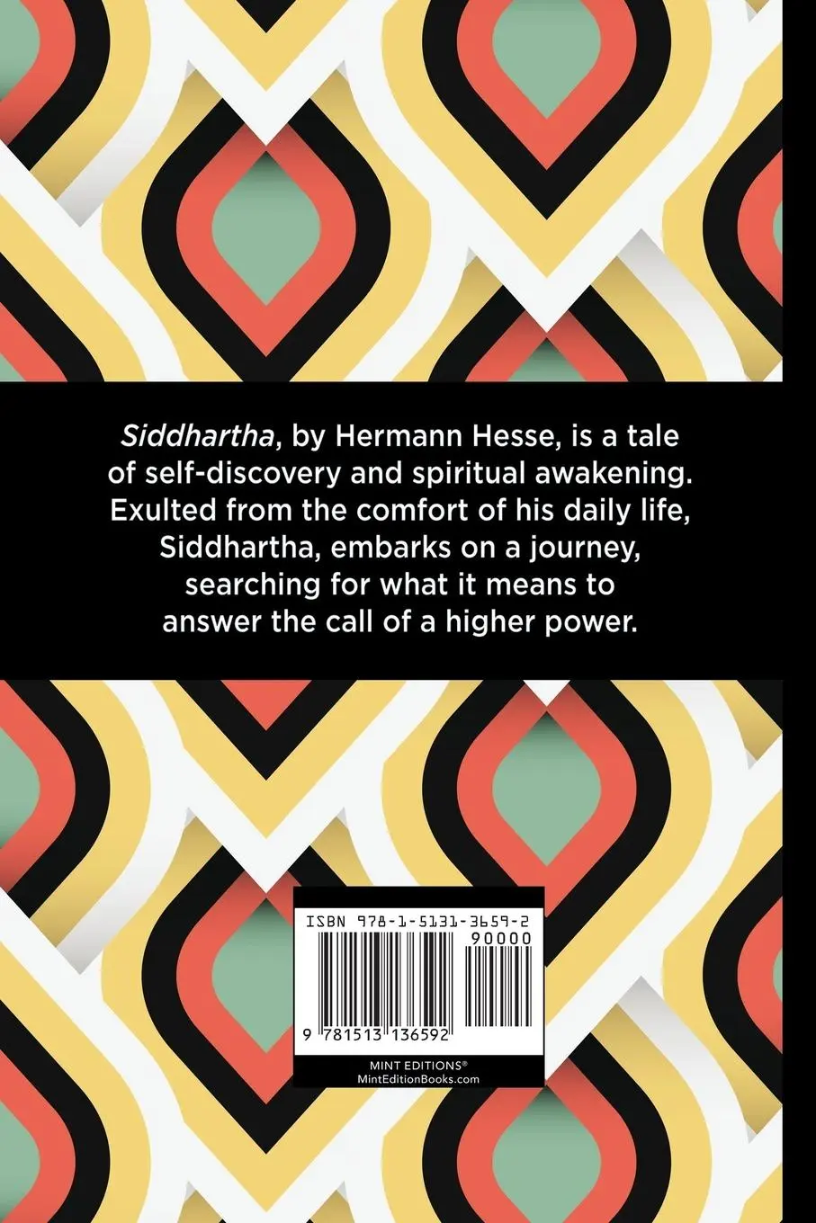 Rückseite: 9781513136592 | Siddhartha | Large Print Edition | Hermann Hesse | Taschenbuch | 2022
