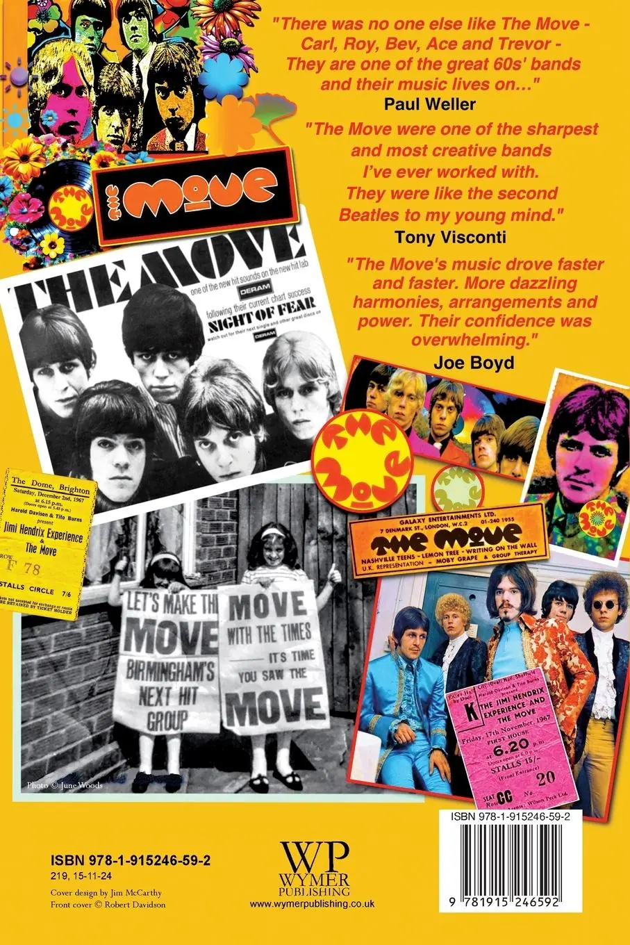 Rückseite: 9781915246592 | Flowers In The Rain | The Untold Story of The Move | Jim Mccarthy