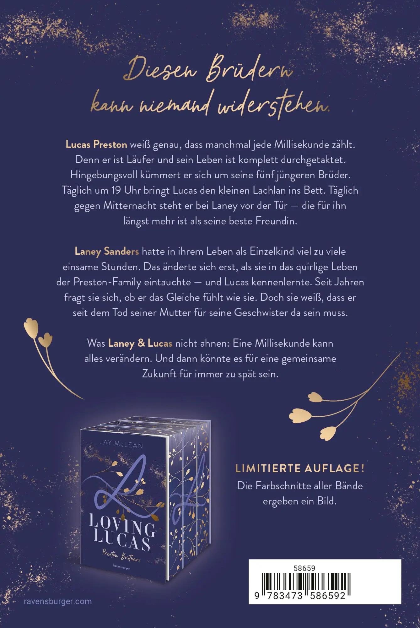 Rückseite: 9783473586592 | Preston Brothers, Band 1 - Loving Lucas | Jay Mclean | Taschenbuch