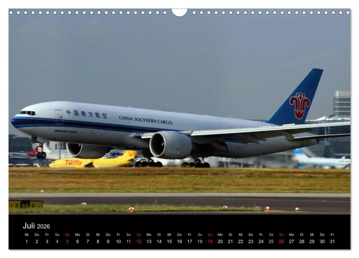 Bild: 9783516076592 | Internationale Frachtflugzeuge (Wandkalender 2026 DIN A3 quer),...