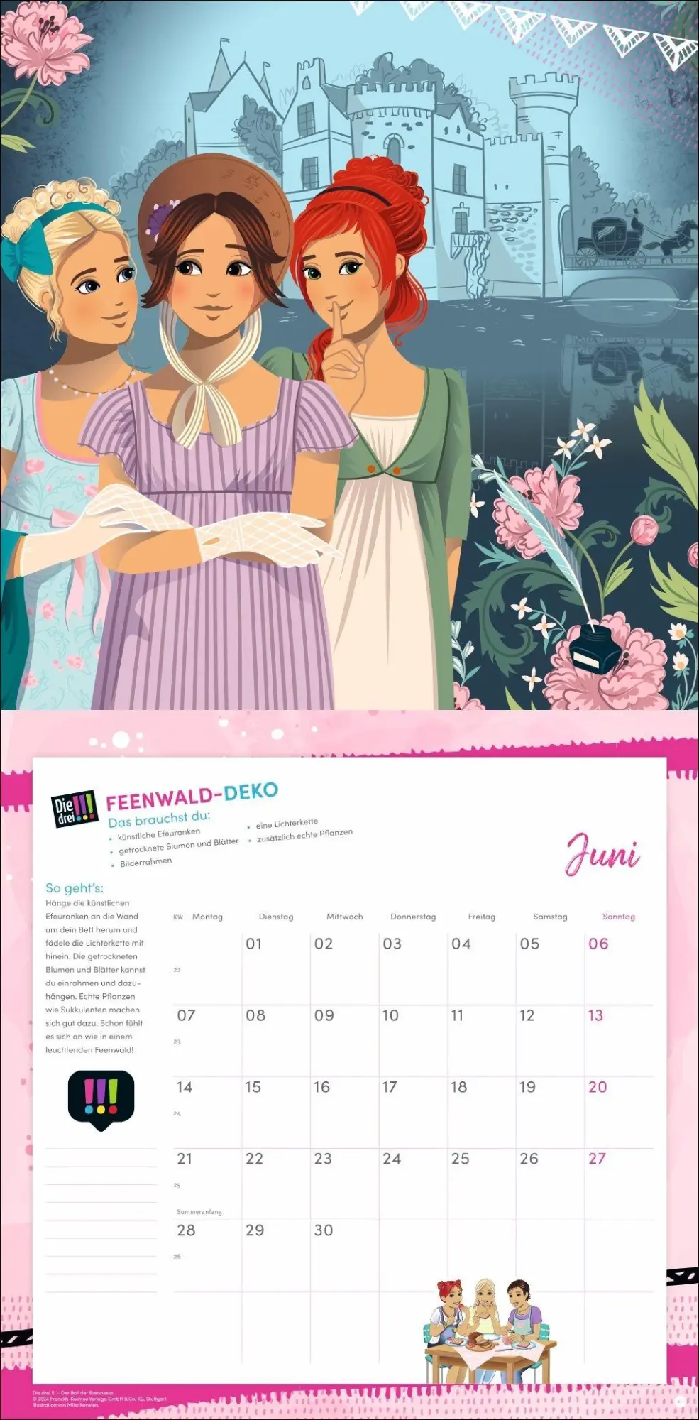 Bild: 9783756416592 | Die drei !!! Broschurkalender 2027 | Kalender | 28 S. | Deutsch | 2027