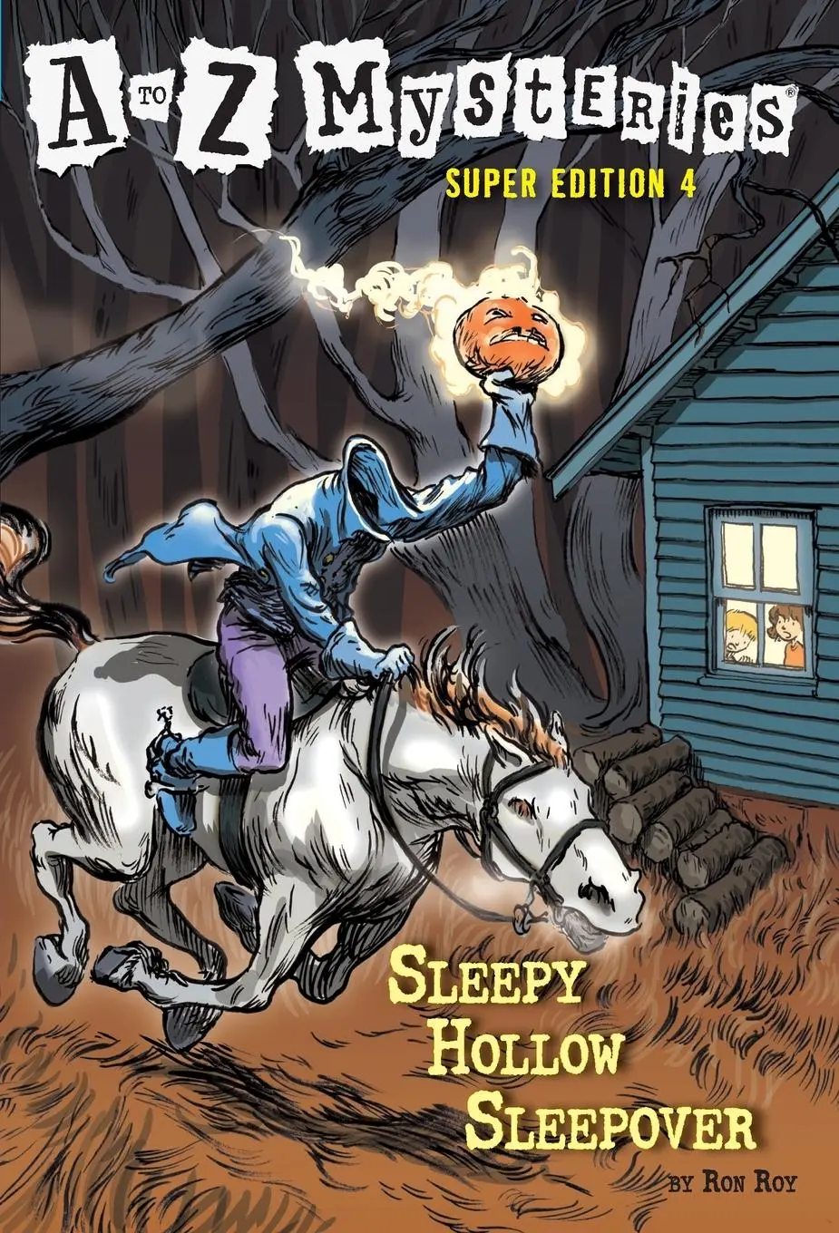 Cover: 9780375866692 | A to Z Mysteries Super Edition #4 | Sleepy Hollow Sleepover | Ron Roy