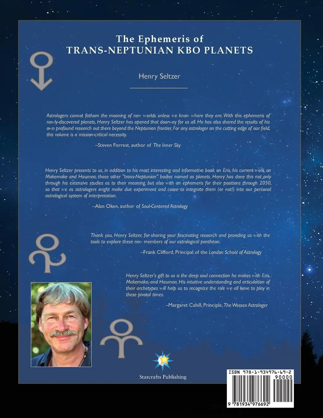 Rückseite: 9781934976692 | The Ephemeris of Trans-Neptunian KBO Planets | Henry Seltzer | Buch