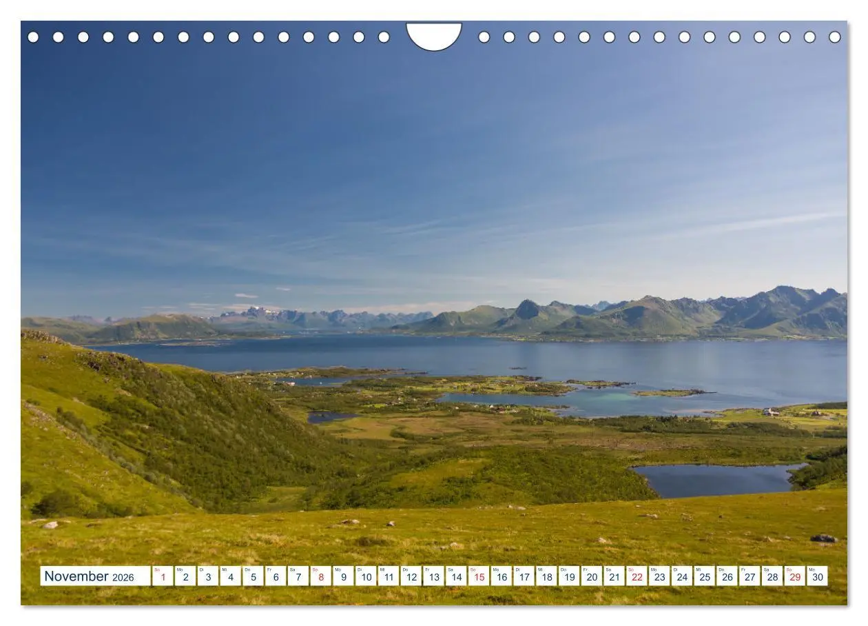 Bild: 9783457806692 | Lofoten Vesterålen (Wandkalender 2026 DIN A4 quer), CALVENDO...