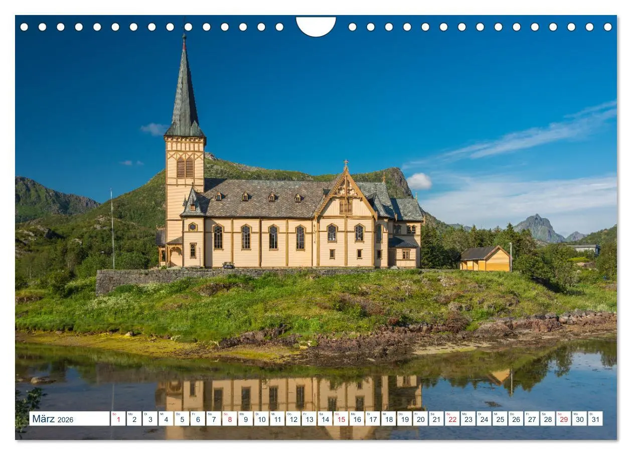 Bild: 9783457806692 | Lofoten Vesterålen (Wandkalender 2026 DIN A4 quer), CALVENDO...