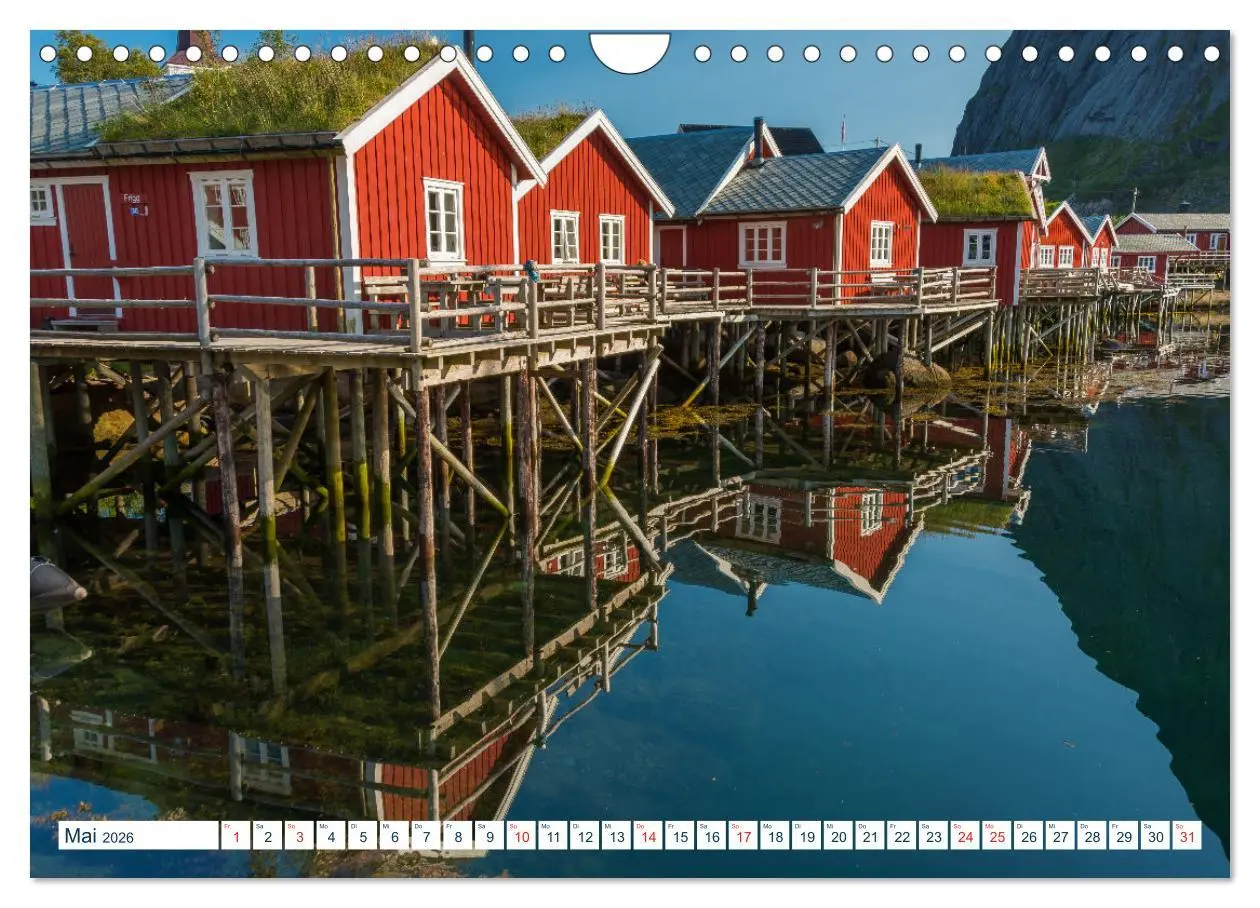 Bild: 9783457806692 | Lofoten Vesterålen (Wandkalender 2026 DIN A4 quer), CALVENDO...