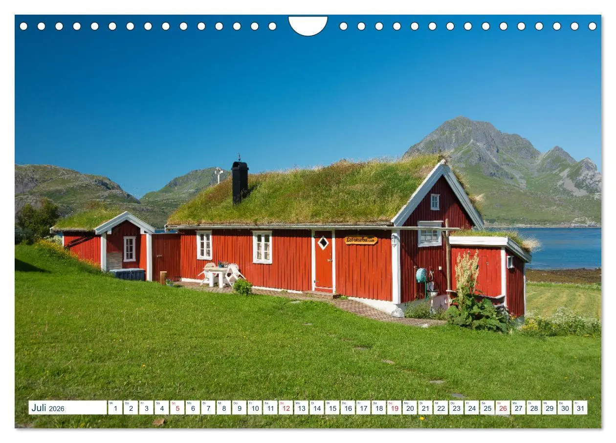 Bild: 9783457806692 | Lofoten Vesterålen (Wandkalender 2026 DIN A4 quer), CALVENDO...