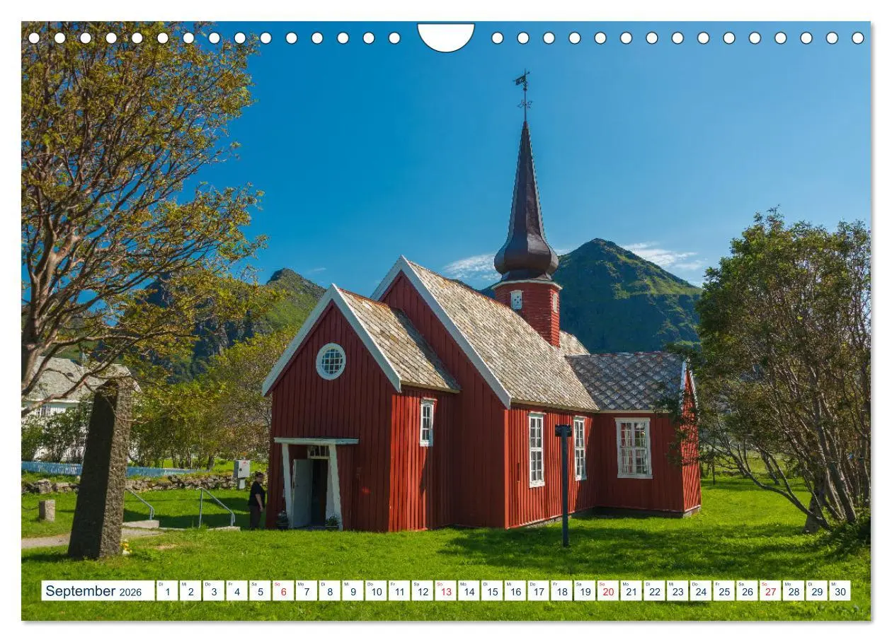Bild: 9783457806692 | Lofoten Vesterålen (Wandkalender 2026 DIN A4 quer), CALVENDO...
