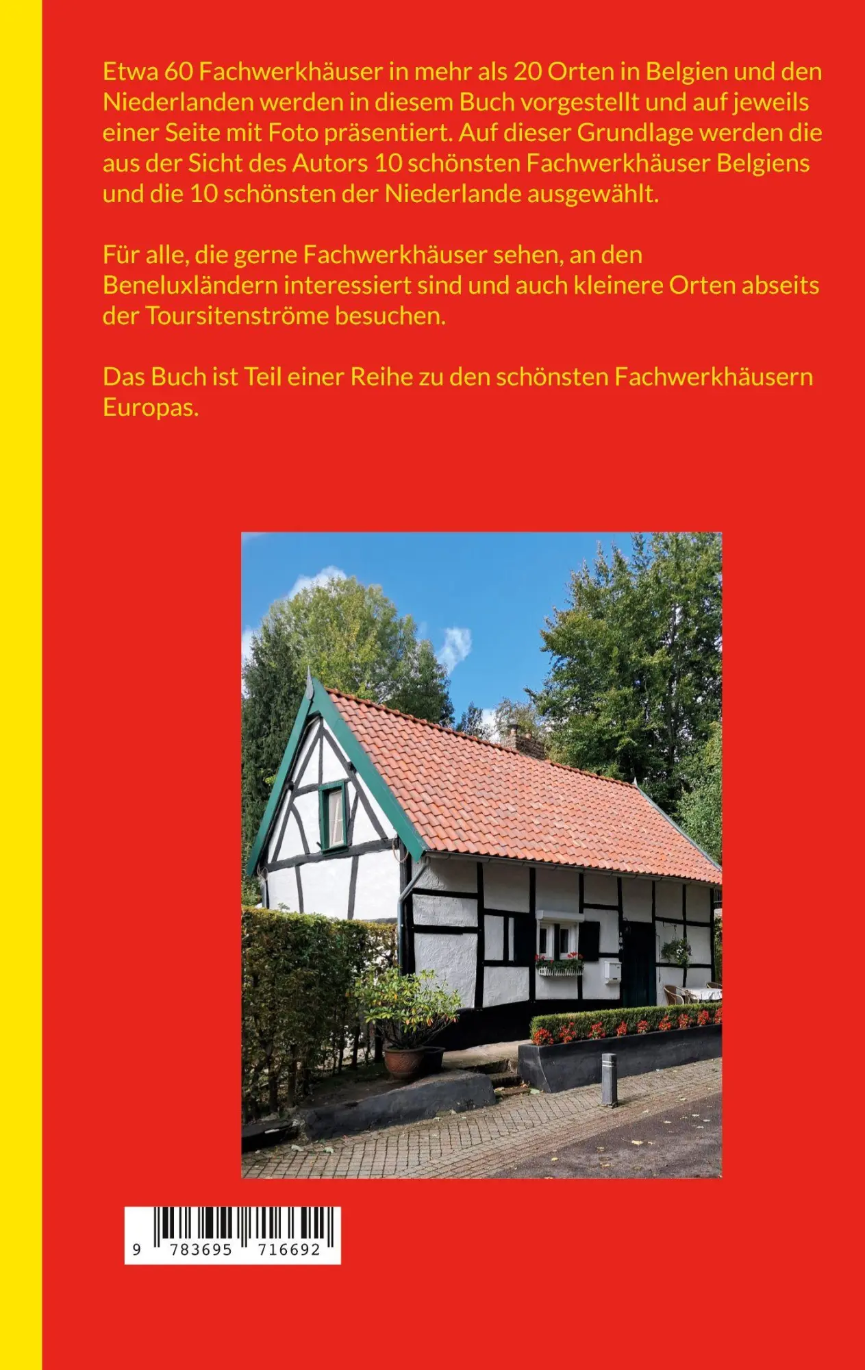 Rückseite: 9783695716692 | Fachwerkhäuser in Belgien und den Niederlanden | Richard Deiss | Buch