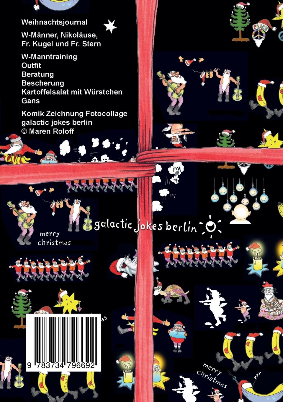 Rückseite: 9783734796692 | Weihnachtsjournal | Maren Roloff | Taschenbuch | 96 S. | Deutsch