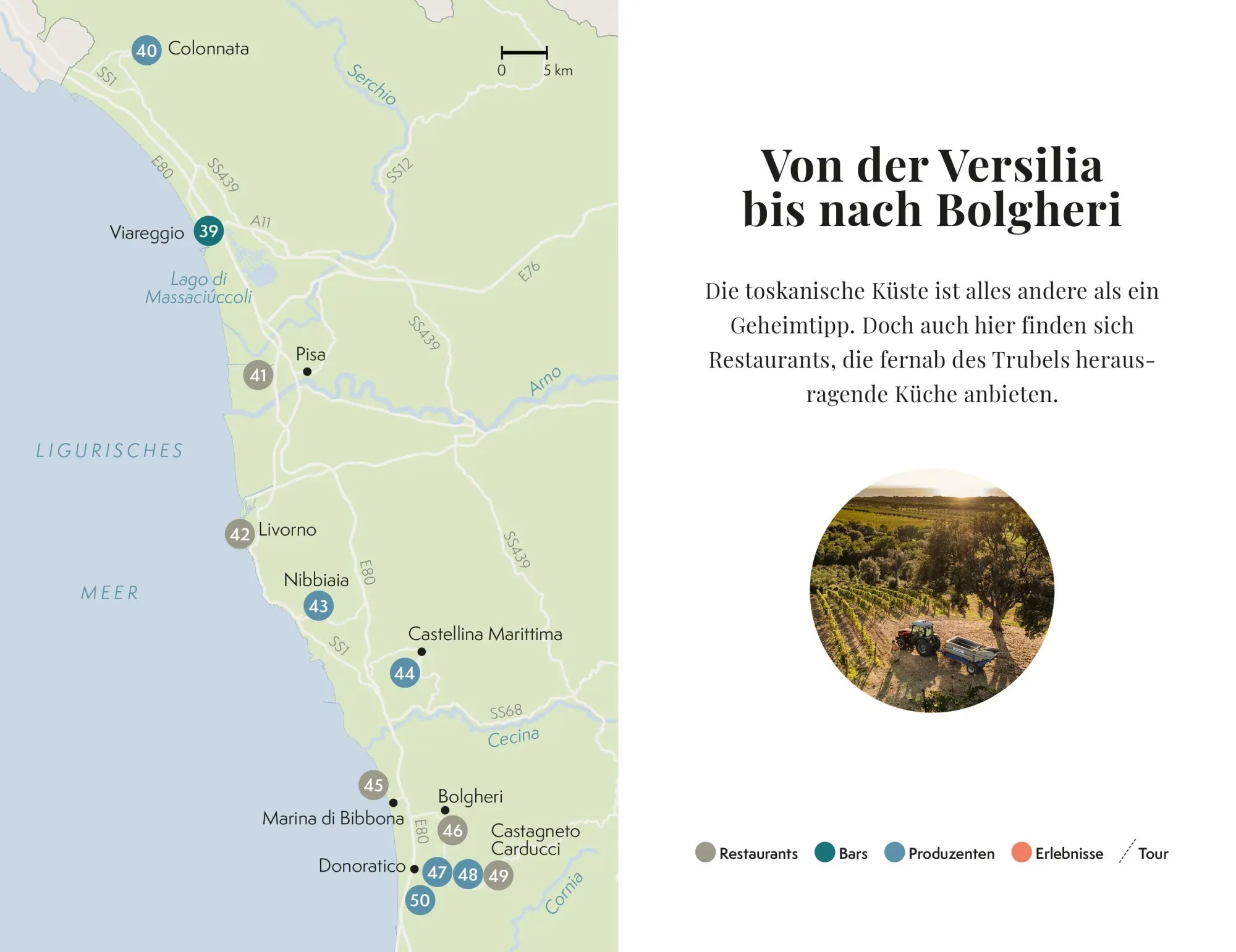 Bild: 9783965846692 | Essen, Trinken, Erleben - Toskana | Raffaella Usai | Taschenbuch
