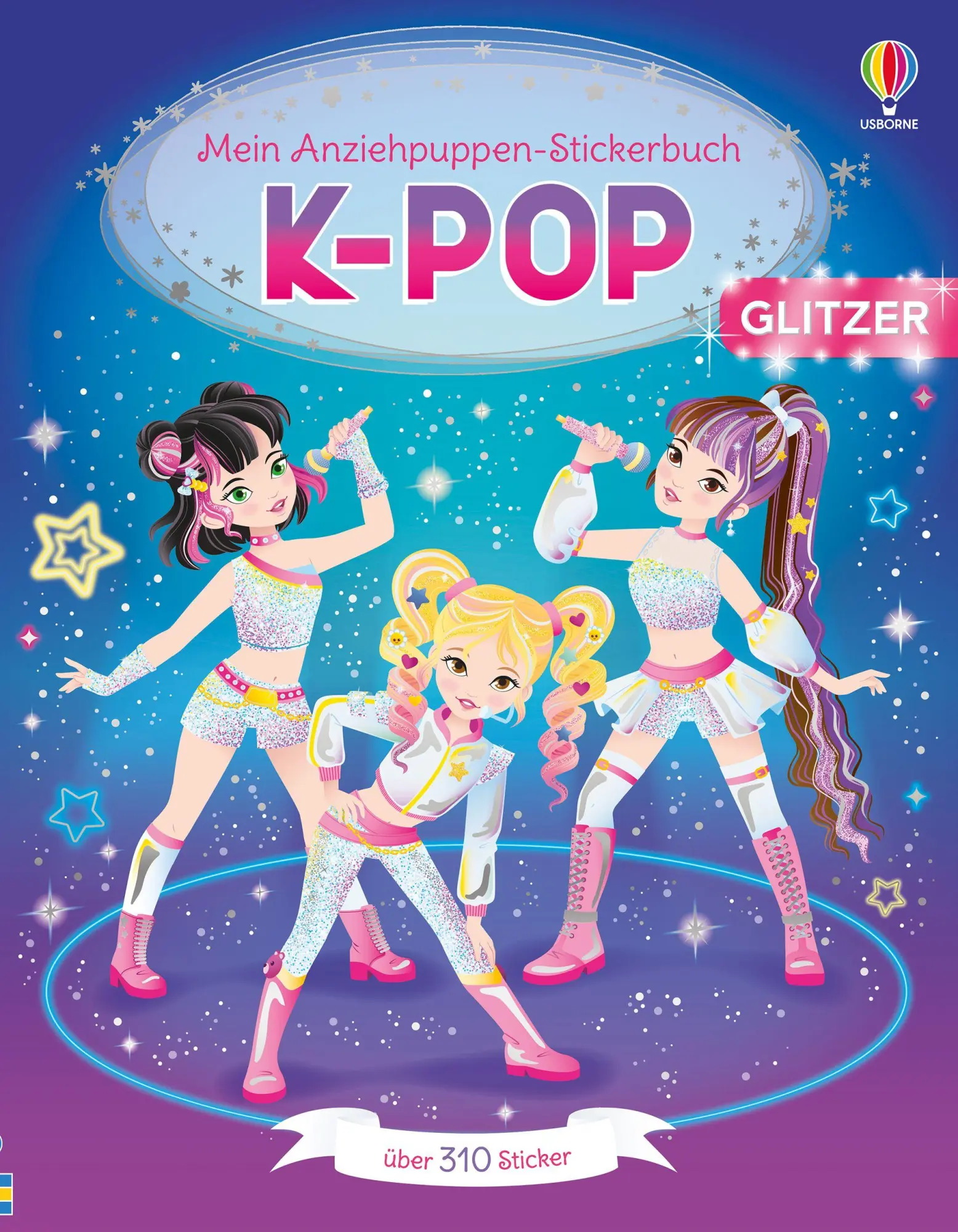 Cover: 9781035706792 | Mein Anziehpuppen-Stickerbuch: K-Pop | Lesley Sims | Taschenbuch