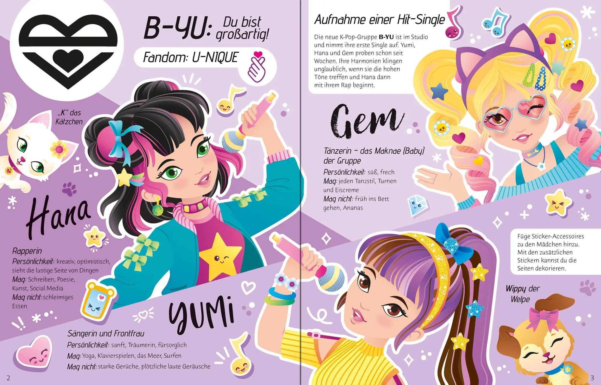 Bild: 9781035706792 | Mein Anziehpuppen-Stickerbuch: K-Pop | Lesley Sims | Taschenbuch