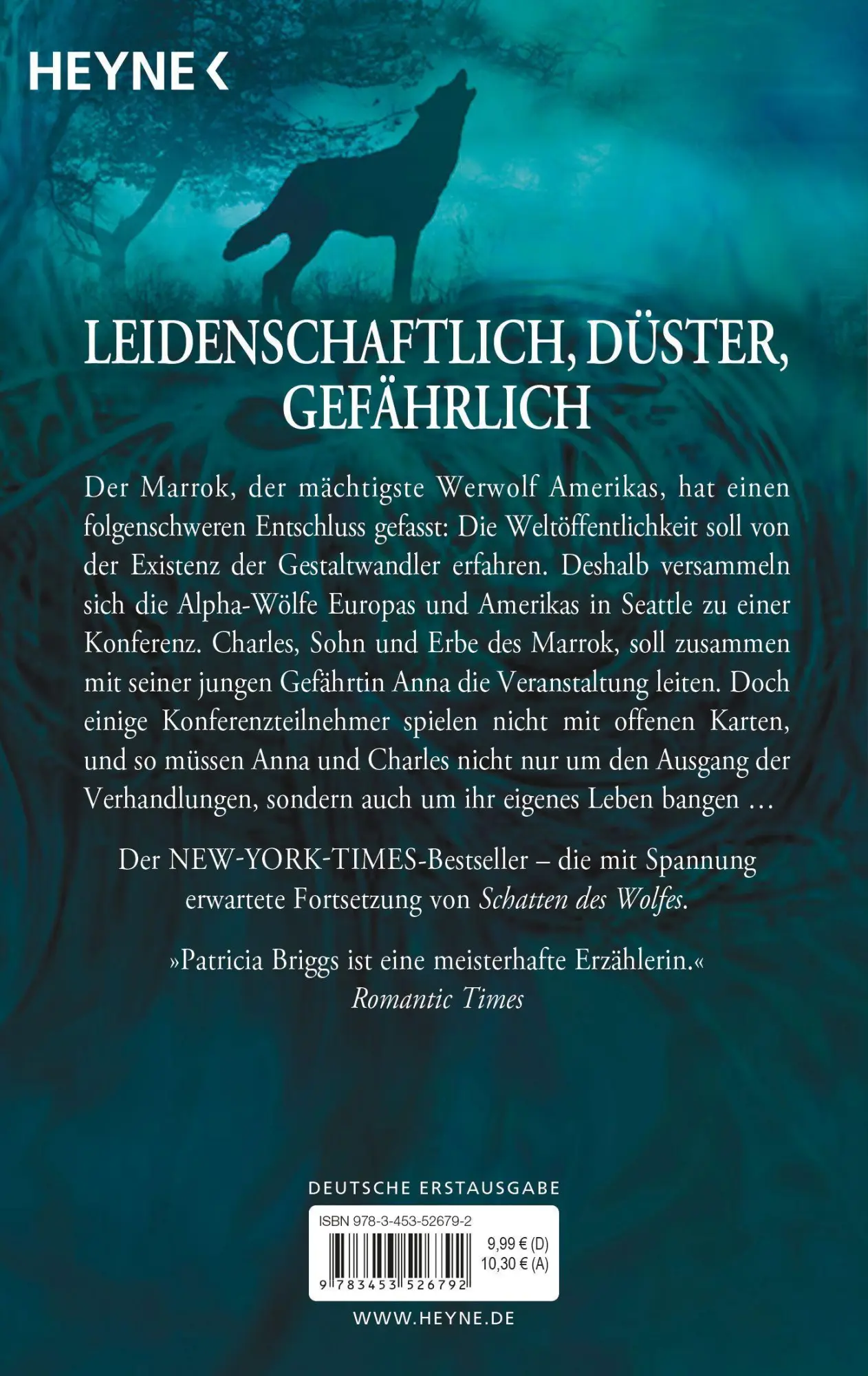 Bild: 9783453526792 | Spiel der Wölfe | Alpha &amp; Omega 02 - Roman | Patricia Briggs | Buch