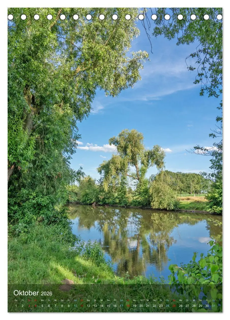 Bild: 9783516296792 | Die Rur im Kreis Heinsberg (Tischkalender 2026 DIN A5 hoch),...
