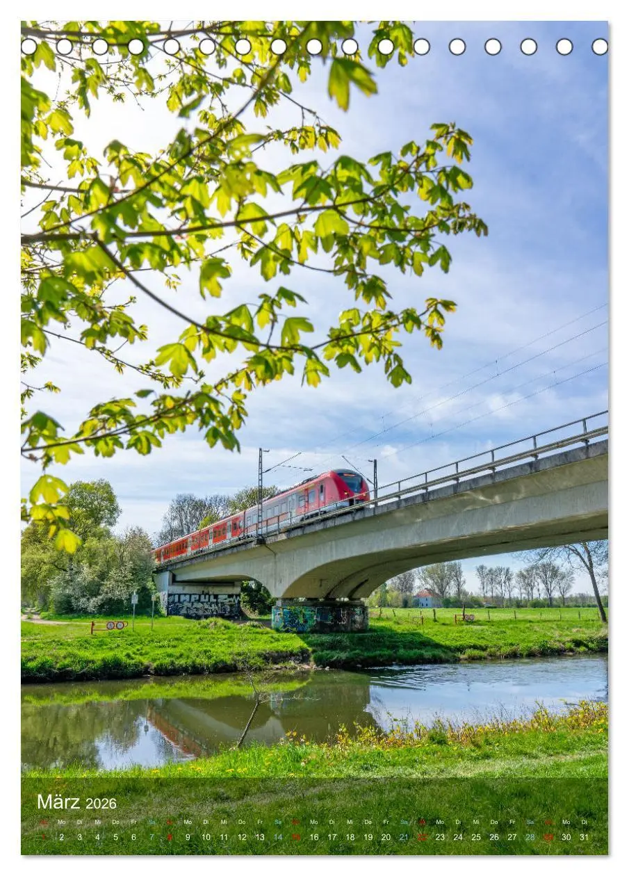 Bild: 9783516296792 | Die Rur im Kreis Heinsberg (Tischkalender 2026 DIN A5 hoch),...