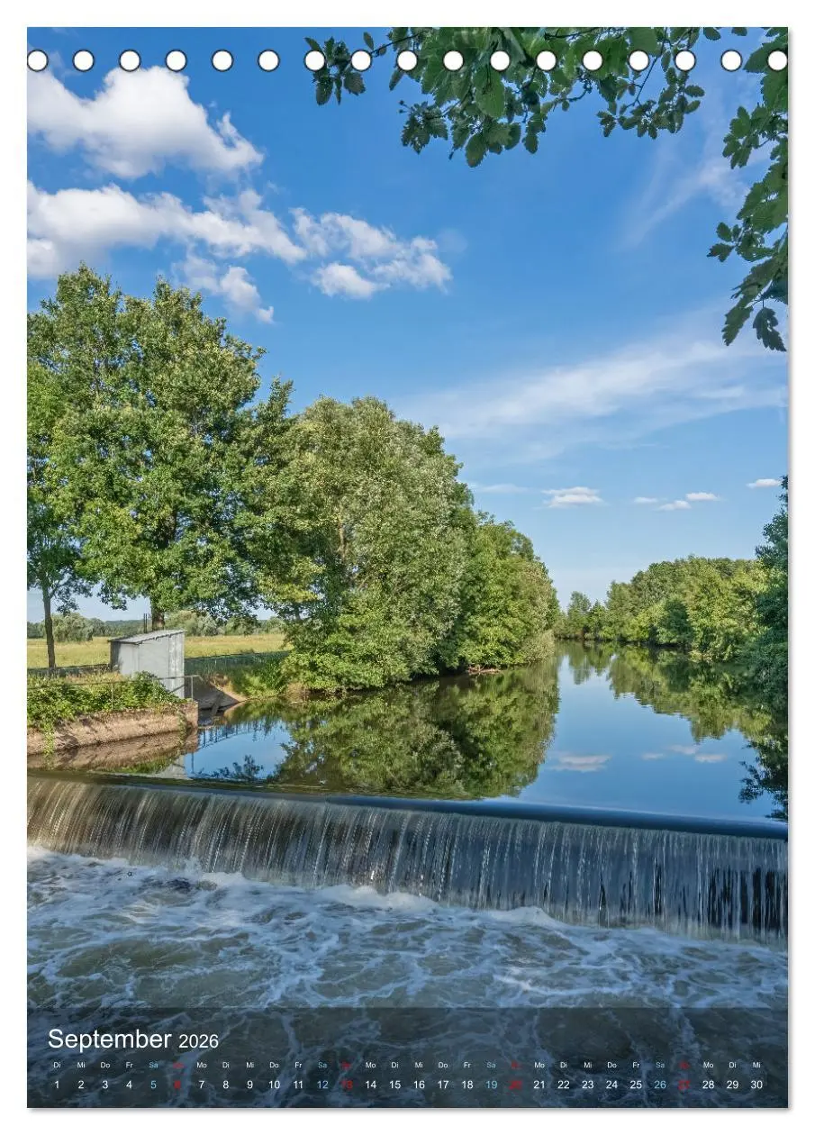 Bild: 9783516296792 | Die Rur im Kreis Heinsberg (Tischkalender 2026 DIN A5 hoch),...