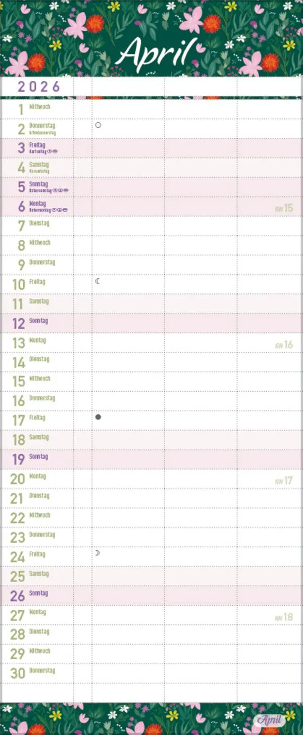 Bild: 9783731886792 | Familientimer Alles ist planbar 2026 | Verlag Korsch | Kalender | 2027