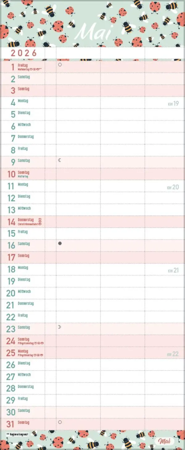 Bild: 9783731886792 | Familientimer Alles ist planbar 2026 | Verlag Korsch | Kalender | 2027