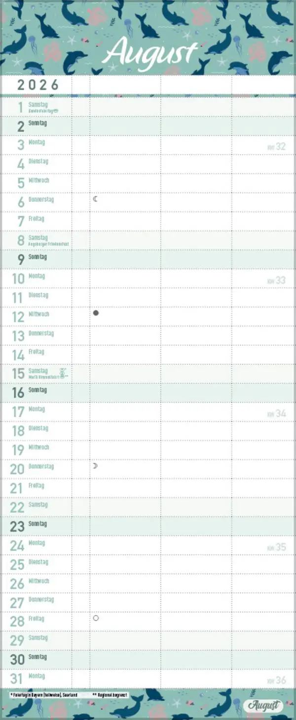 Bild: 9783731886792 | Familientimer Alles ist planbar 2026 | Verlag Korsch | Kalender | 2027