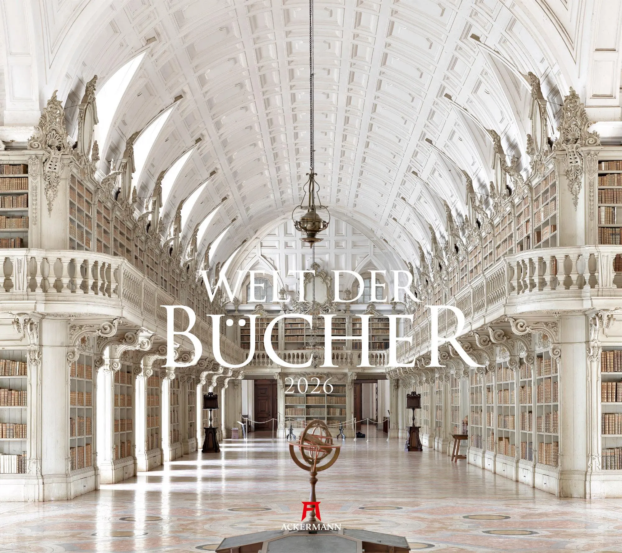 Cover: 9783838426792 | Welt der Bücher - Bibliotheken-Kalender 2026 | GmbH | Kalender | 14 S.