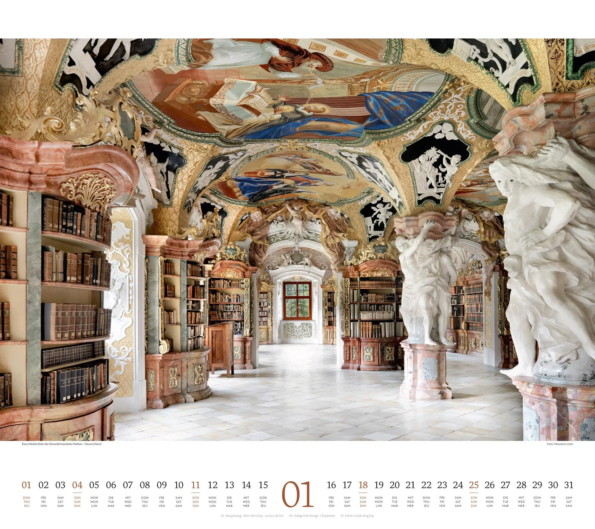 Bild: 9783838426792 | Welt der Bücher Kalender 2026 | Ackermann Kunstverlag GmbH | Kalender