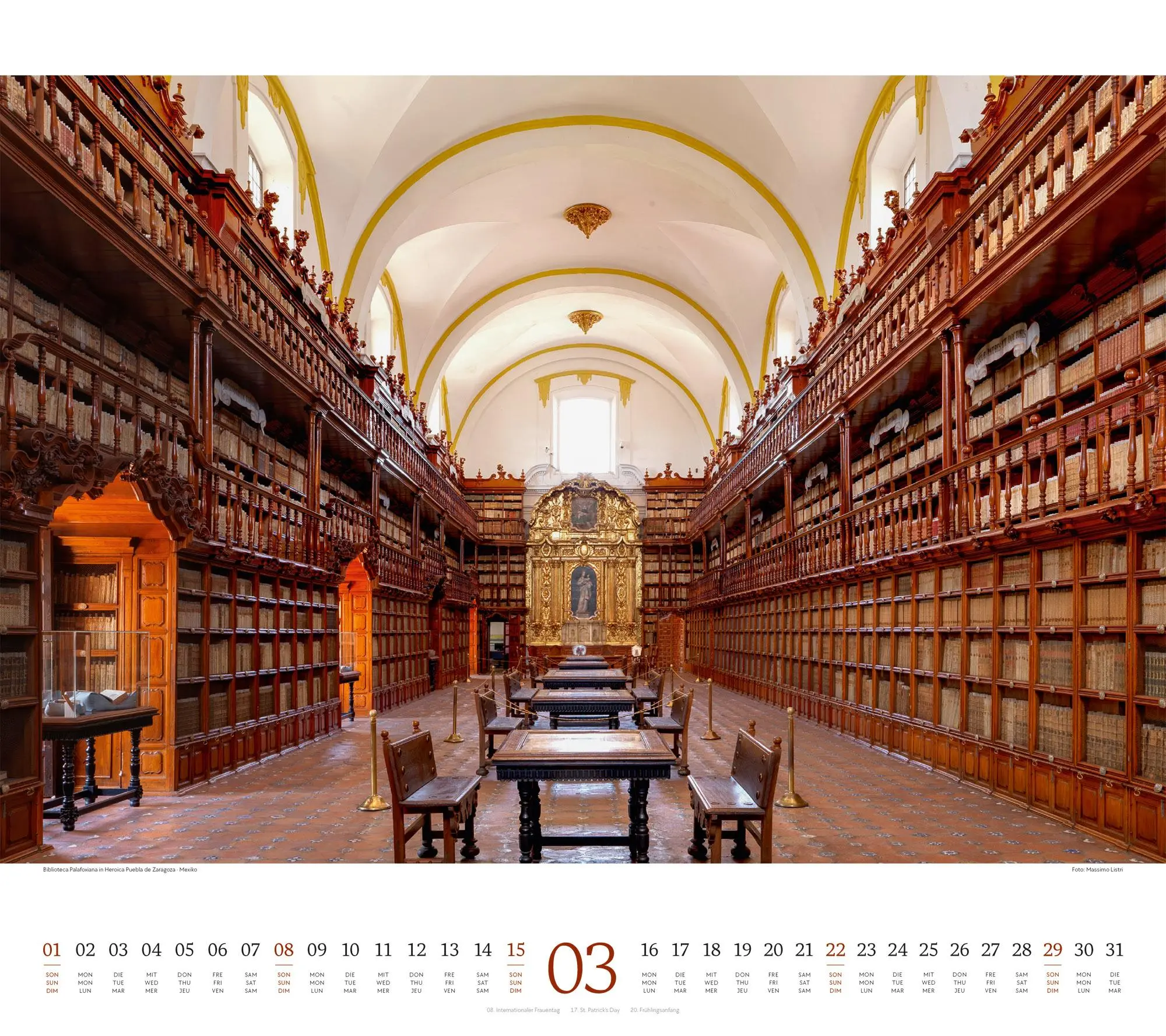 Bild: 9783838426792 | Welt der Bücher Kalender 2026 | Ackermann Kunstverlag GmbH | Kalender