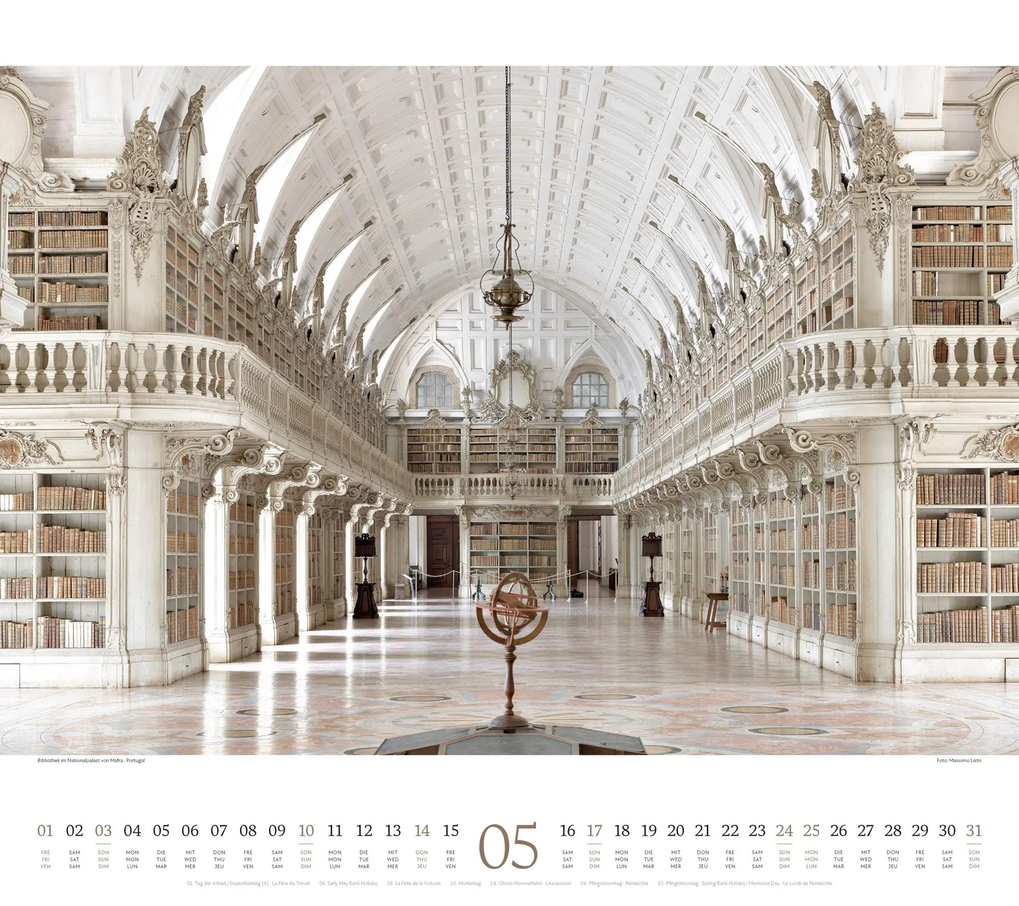 Bild: 9783838426792 | Welt der Bücher Kalender 2026 | Ackermann Kunstverlag GmbH | Kalender