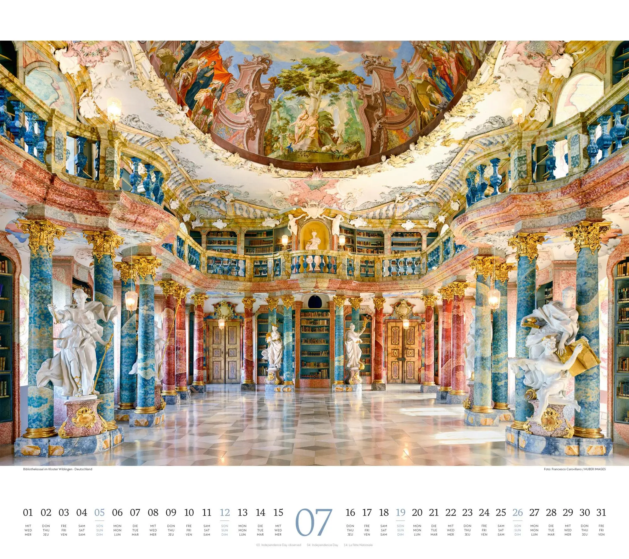 Bild: 9783838426792 | Welt der Bücher Kalender 2026 | Ackermann Kunstverlag GmbH | Kalender