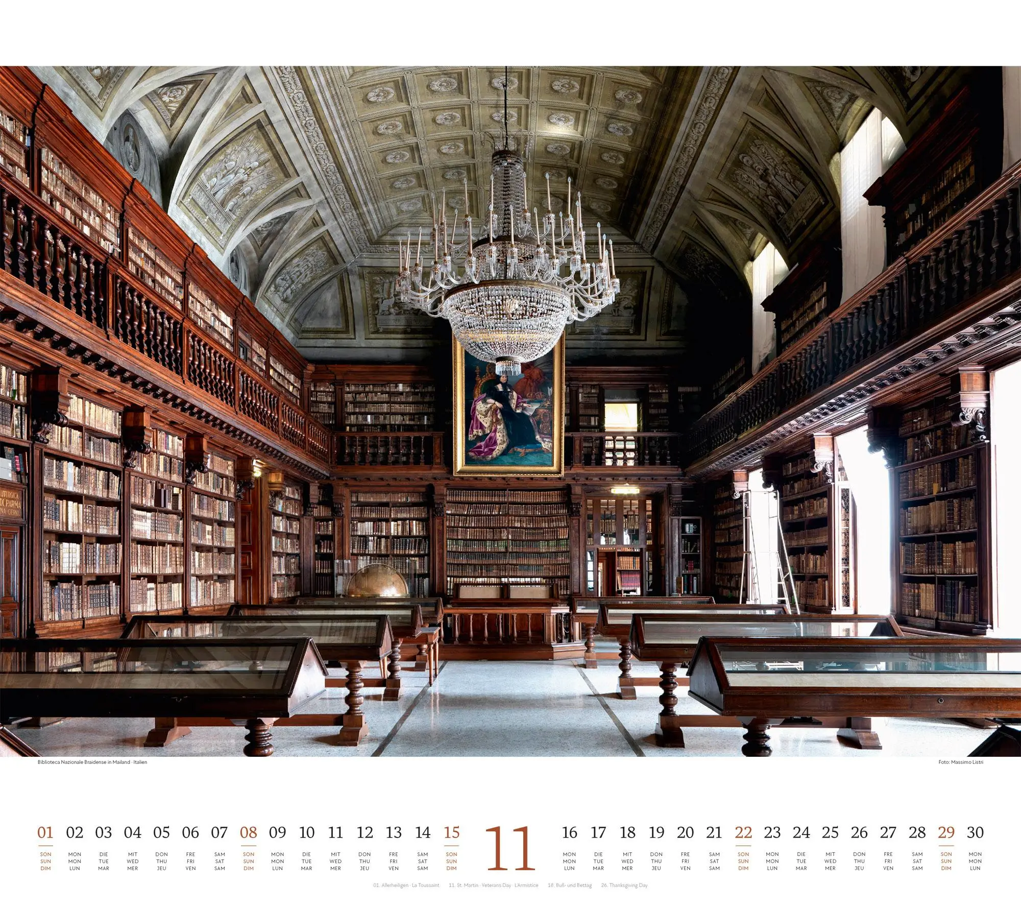 Bild: 9783838426792 | Welt der Bücher Kalender 2026 | Ackermann Kunstverlag GmbH | Kalender