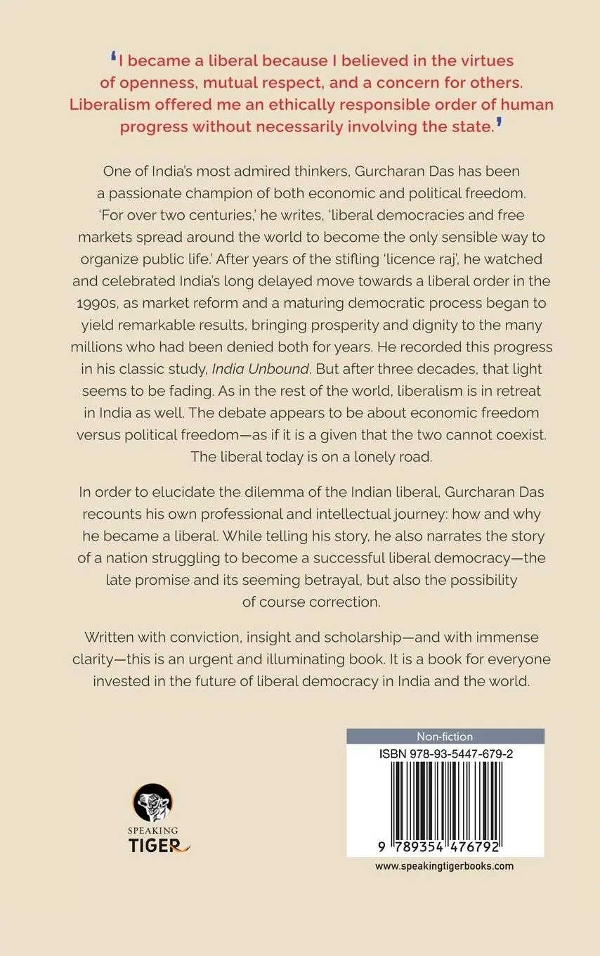 Rückseite: 9789354476792 | The Dilemma of an Indian Liberal | Gurcharan Das | Taschenbuch | 2024