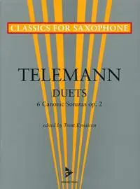 Cover: 9790206306792 | Six Sonates Op. 2 | op. 2. 2 Saxophone (AA/TT). Spielpartitur. | Buch