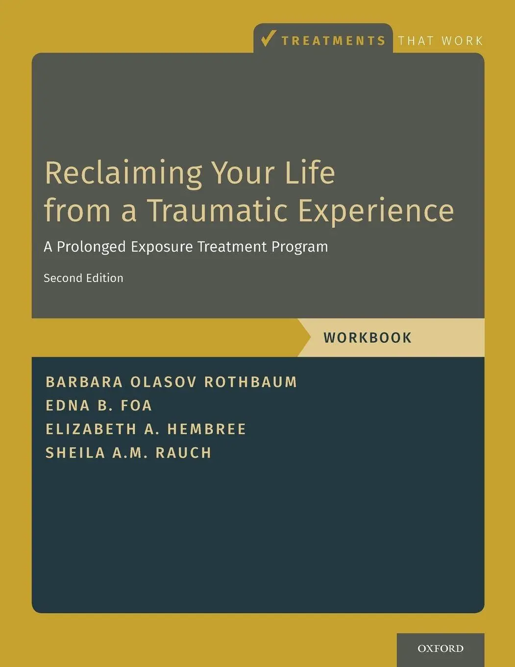 Cover: 9780190926892 | Reclaiming Your Life from a Traumatic Experience | Rothbaum (u. a.)