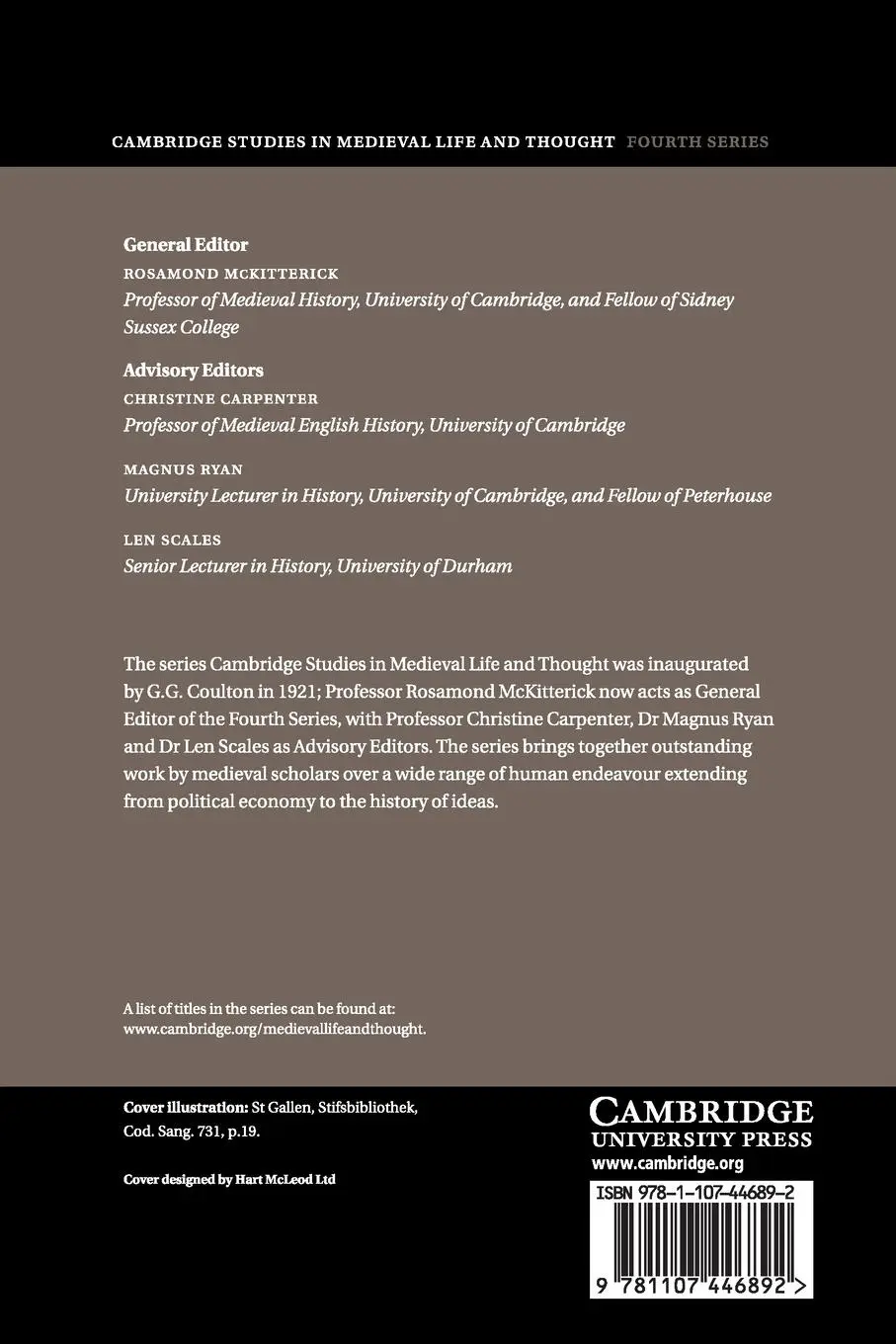 Rückseite: 9781107446892 | Law and Authority in the Early Middle Ages | Thomas Faulkner | Buch