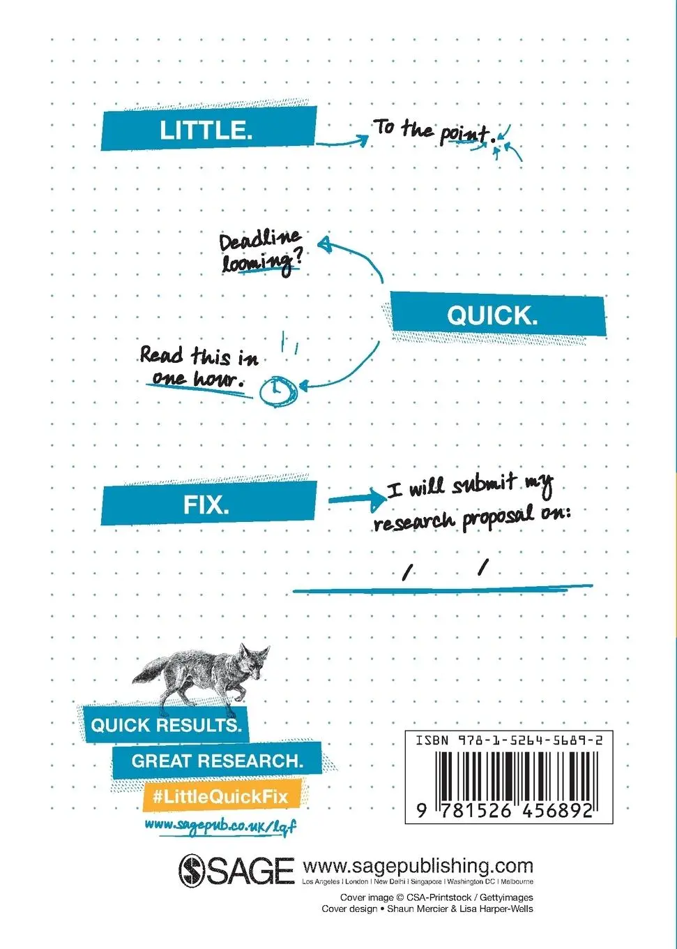 Rückseite: 9781526456892 | Research Proposal | Little Quick Fix | Zina O'Leary | Taschenbuch