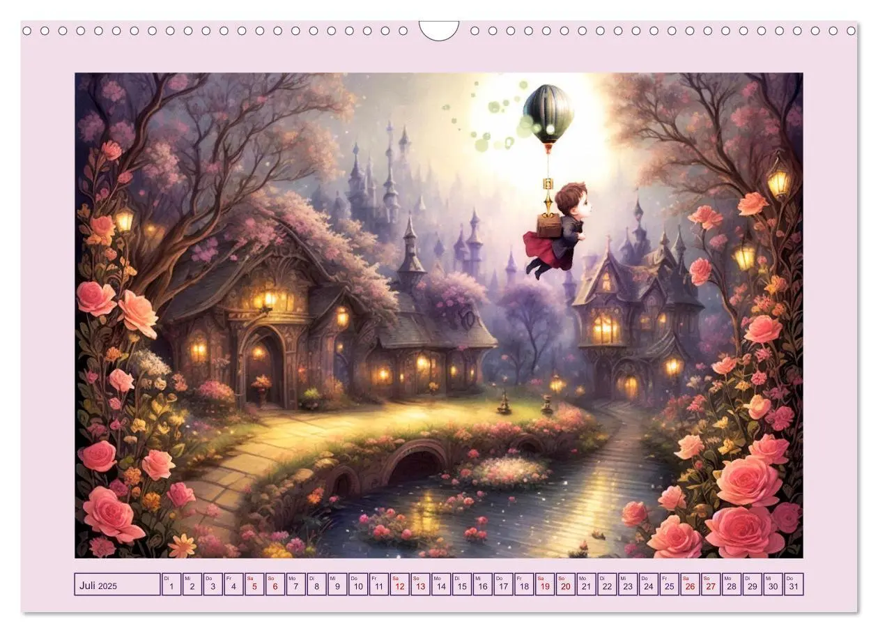 Bild: 9783383776892 | Mit kleinen Wundern durch das Jahr (Wandkalender 2025 DIN A3 quer),...