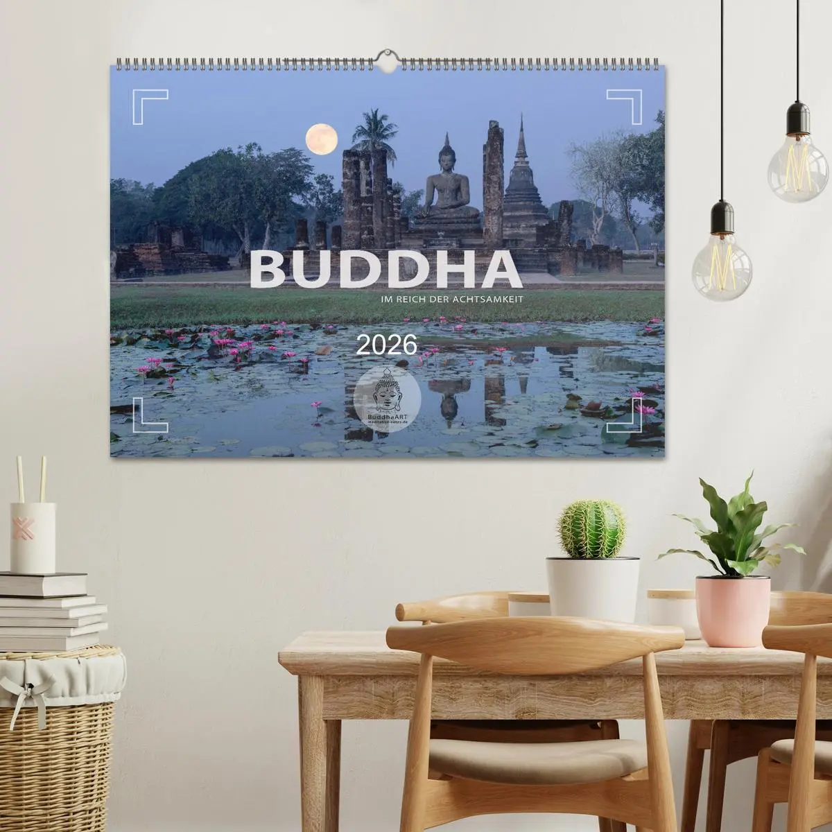 Bild: 9783457576892 | BUDDHA - Im Reich der Achtsamkeit (Wandkalender 2026 DIN A2 quer),...